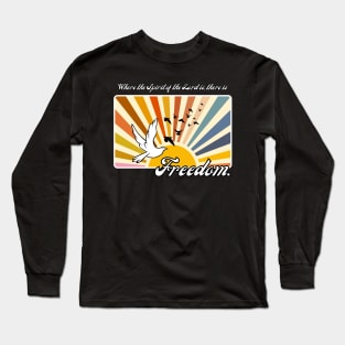 Where the Spirit of the Lord is - alt. colorway Long Sleeve T-Shirt